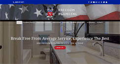 Desktop Screenshot of freedom-plumbing.com